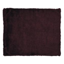 Homesense Neo-Classicism purple faux mohair throw &pound;19.99