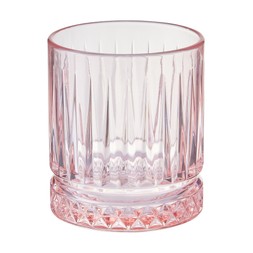 Homesense - Pink Rocks Glass (set of 2) £7.99