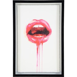 Lips Melt Wall art &pound;12.99