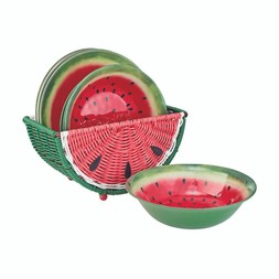 PARTY Melamine Watermelon Plates Set 19.99