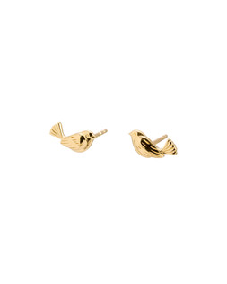 Ava Bird Gold Plated Stud Earrings £26