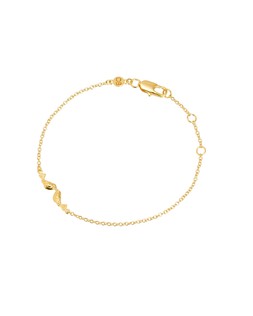Ava Double Bird Gold Plated Bracelet £29.50