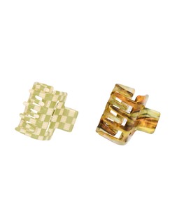 Avery Green Resin Cut Out Clips Set of Two £14.50 €19
