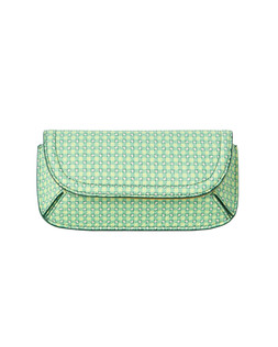 Carly Green Floral Gingham Glasses Case £24 €31.50
