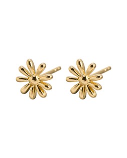 Delilah Daisy Flower Gold Plated Stud Earrings £29.50 €38.50