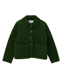 Green Corduroy Quilted Jacket £95 €125