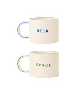 Heir & Spare Mugs Set of Two £29.50 €38.50
