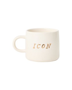 Icon White Ceramic Mug £12.50 €16.50