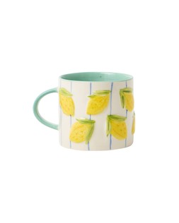 Lemon Striped Ceramic Mug £12.50