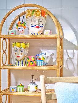 Lola Ceramic Face Vase