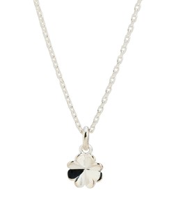 Lucky Clover Charm Silver Pendant Necklace £45.00 €59.00
