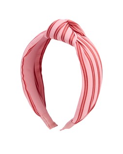 Luna Pink Stripe Knot Headband £19.50