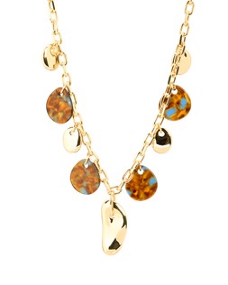 Maude Resin & Gold Tone Charm Necklace £32.00 €42.00
