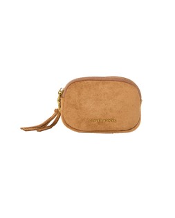 Nina Tan Faux Suede Double Zip Keyring Pouch £20