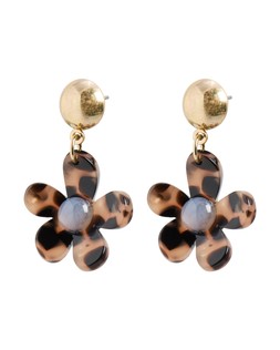 Phyllis Resin Flower Drop Earrings £16.50 €21.50