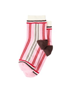 Pink Vertical Stripe Socks £8.50