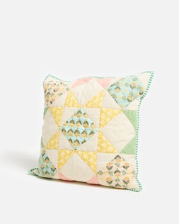 Printed Patchwork Sham Cushion Cover £32.50