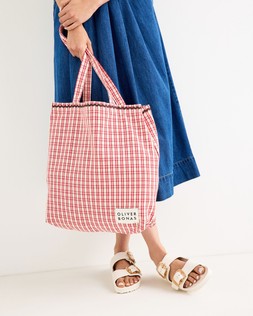 Red Check Shopper £28 €36.5