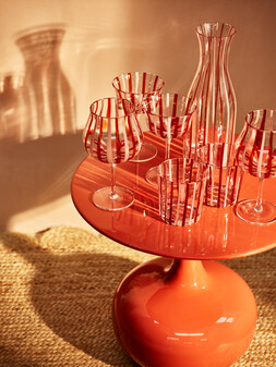 Vita Stripe Glass Carafe £29.50