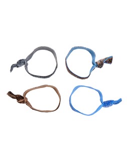 Felicity Glitter Hair Elastics Set of 4 £12.5