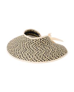 Oliver Bonas Black Natural Gold Large Packable Visor £26