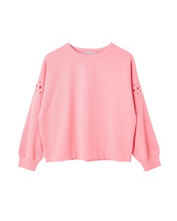 Oliver Bonas Broiderie Drop Shoulder Sweat £55