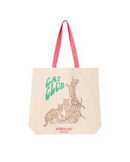 Oliver Bonas Cat Club Fabric Shopper £16