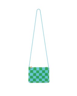 Oliver Bonas Checker Crochet Crossbody £38