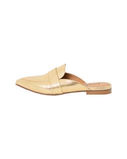 Oliver Bonas Esska Hayley Gold Point Loafer Mule £140
