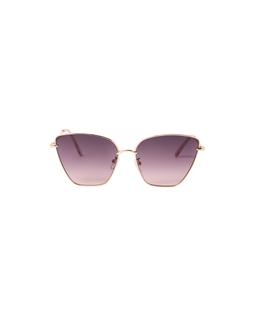 Oliver Bonas Metal Angled Pink Tip Sunglasses £26