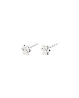 Oliver Bonas Milo Paw Print Silver Stud Earrings £16.50