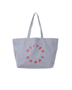 Oliver Bonas OB Denim Stripe Fabric Shopper £22