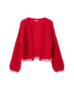 Oliver Bonas Red Edge Cardigan £65