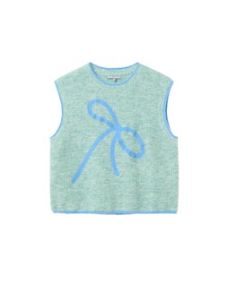 Oliver Bonas Soft Green Bow Tank £55
