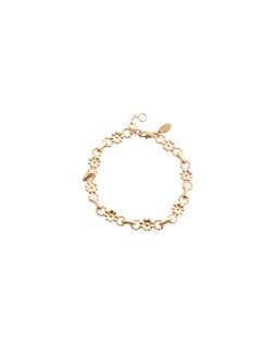 Oliver Bonas Twyla Textured Flower Chain Bracelet £24