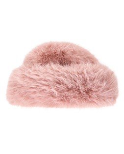 Pink Faux Fur Hat £30