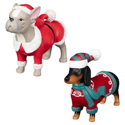 18CM FRENCHIE : DASCHUND £5 each (425805)
