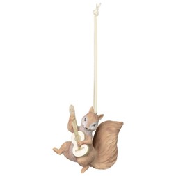 3 ASSORTED WOODLAND ANIMAL WITH INSTRUMENT SQUIRREL £2 (436533)