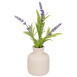 B&M HOME SS26 // COUNTRY RUSTIC // LAVENDER IN VASE // £4 //