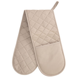 B&M HOME SS26 // KITCHEN // NATURAL DOUBLE OVEN GLOVE // £4 //