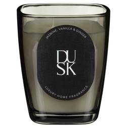 B&M HOME SS26 // CANDLES // LARGE GLASS CANDLE - BLACK // £5 //