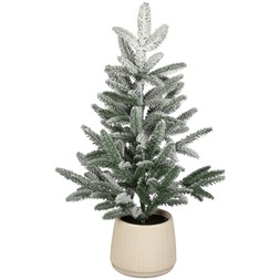 66CM POTTED TREE CREAM £12 (437050)