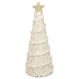 ROPE CHRISTMAS TREE 25cm £5 (437144)
