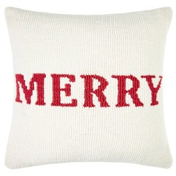 SLOGAN LOOP XMAS CUSHION £10 (436991)