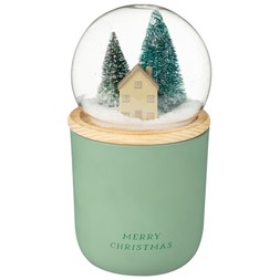 SNOWGLOBE CANDLE £5 (411849)