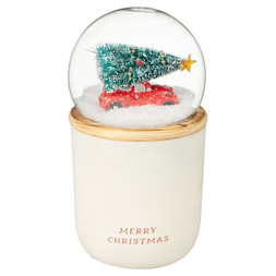 SNOWGLOBE CANDLE £5 (411849)