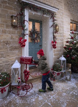 North Pole front door