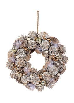 Hanley Wreath White