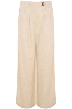 Wide Leg Linen Trousers £22