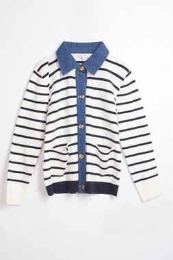 Striped Cardigan £2